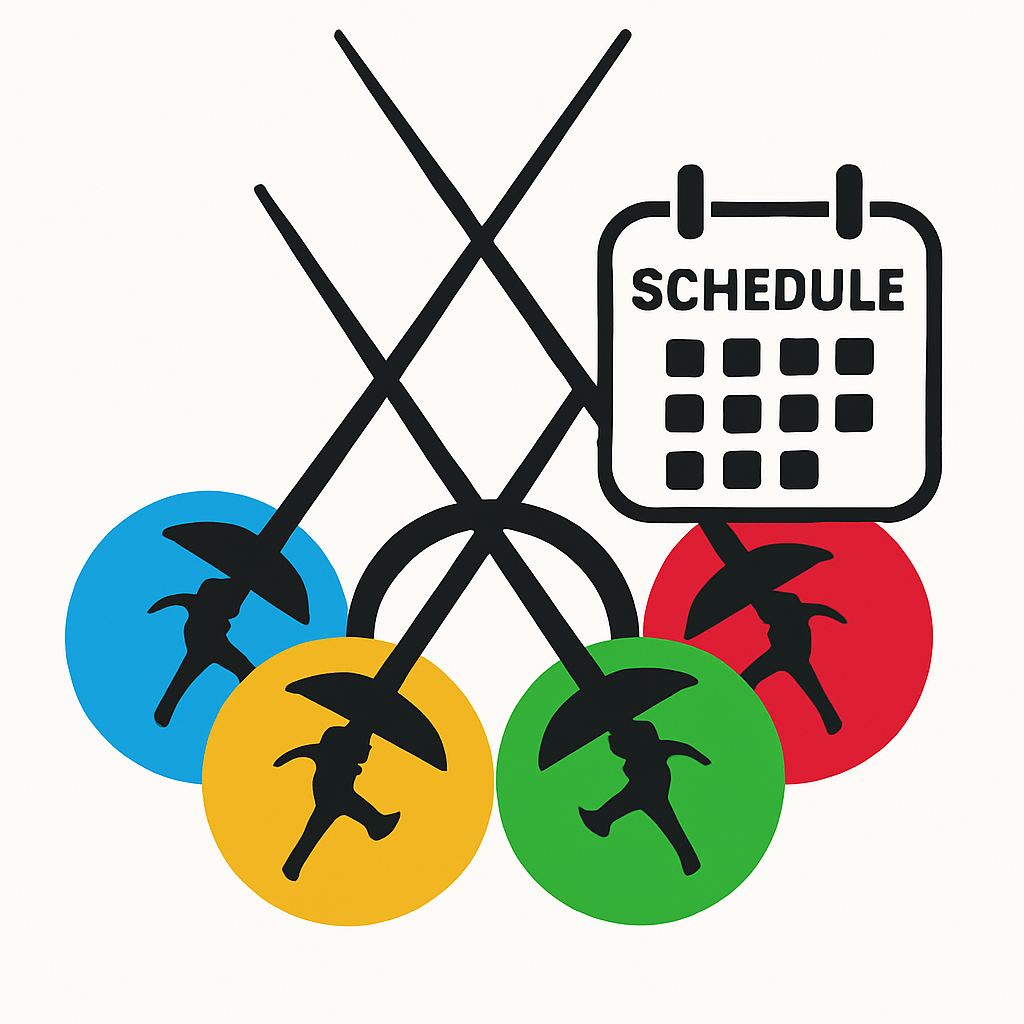 Season 24-25 training session schedule